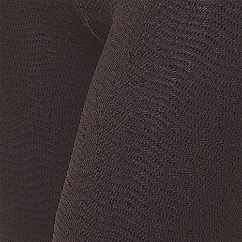 Solidea Silver Wave Micro Massage Compression Legging for Women - Mocha XXL - High Waist Tummy Control Workout Leggings for Running, Yoga & Gym