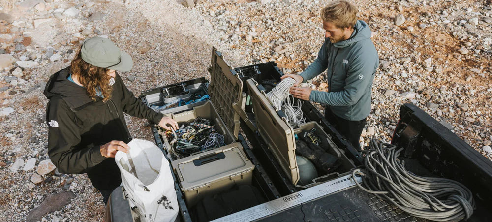 DECKED Truck Bed Drawer System for 2015+ Ford F-150, Raptor & Lightning - Heavy Duty Storage for Camping, Hunting & Work Gear