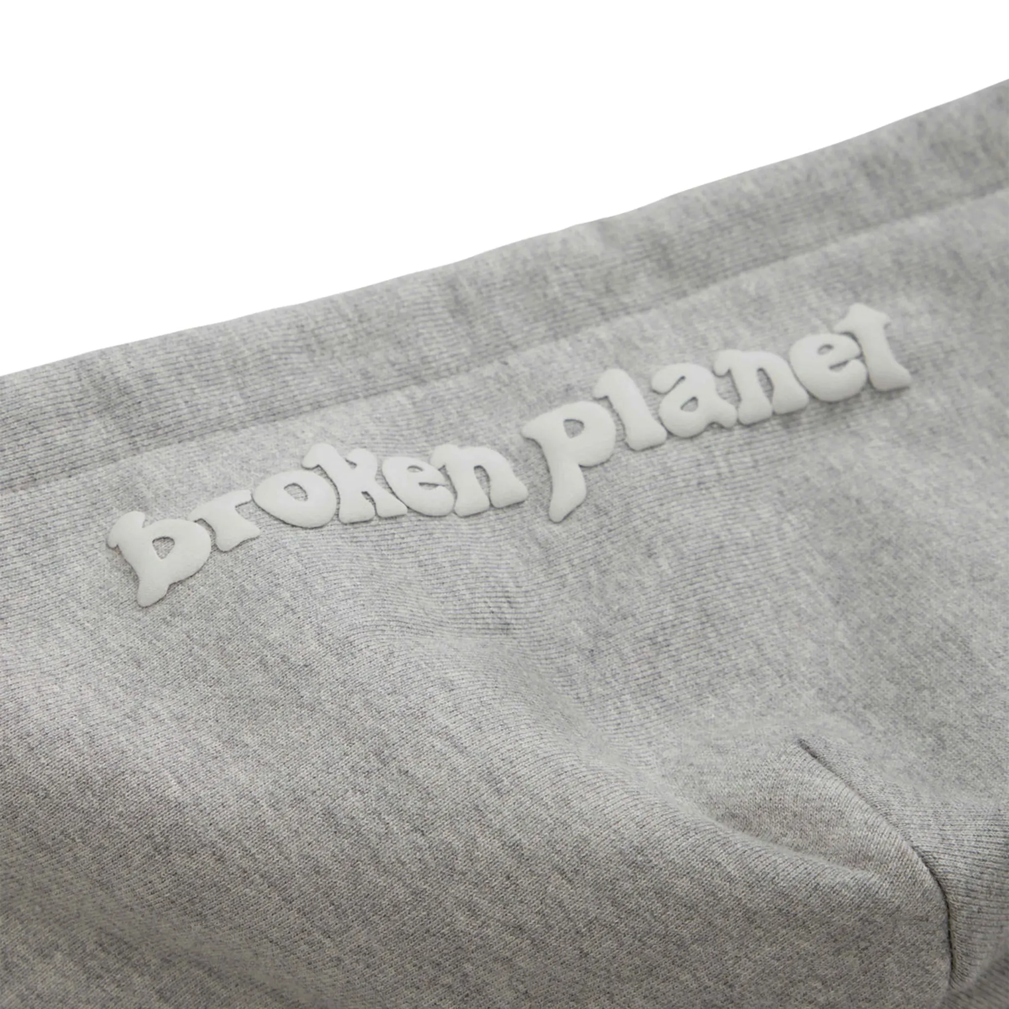 Broken Planet Outer Space Zip Up Hoodie - Heather Grey | Trendy Streetwear for Men & Women | Perfect for Casual Outfits, Gym & Outdoor Activities