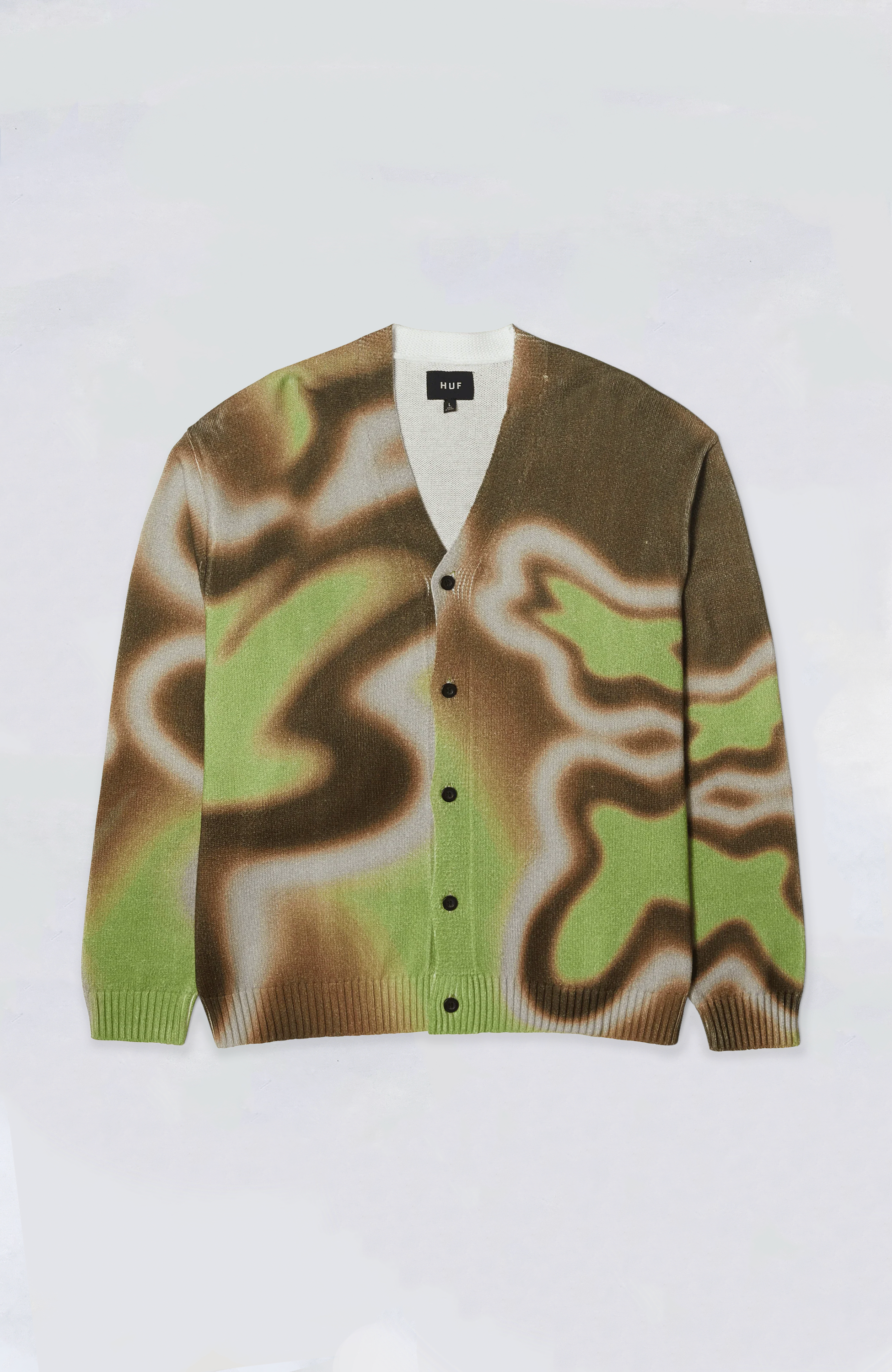 HUF Space Dust Cardigan - Stylish Men's & Women's Knit Sweater for Casual Wear & Street Fashion | Perfect for Fall & Winter Outfits