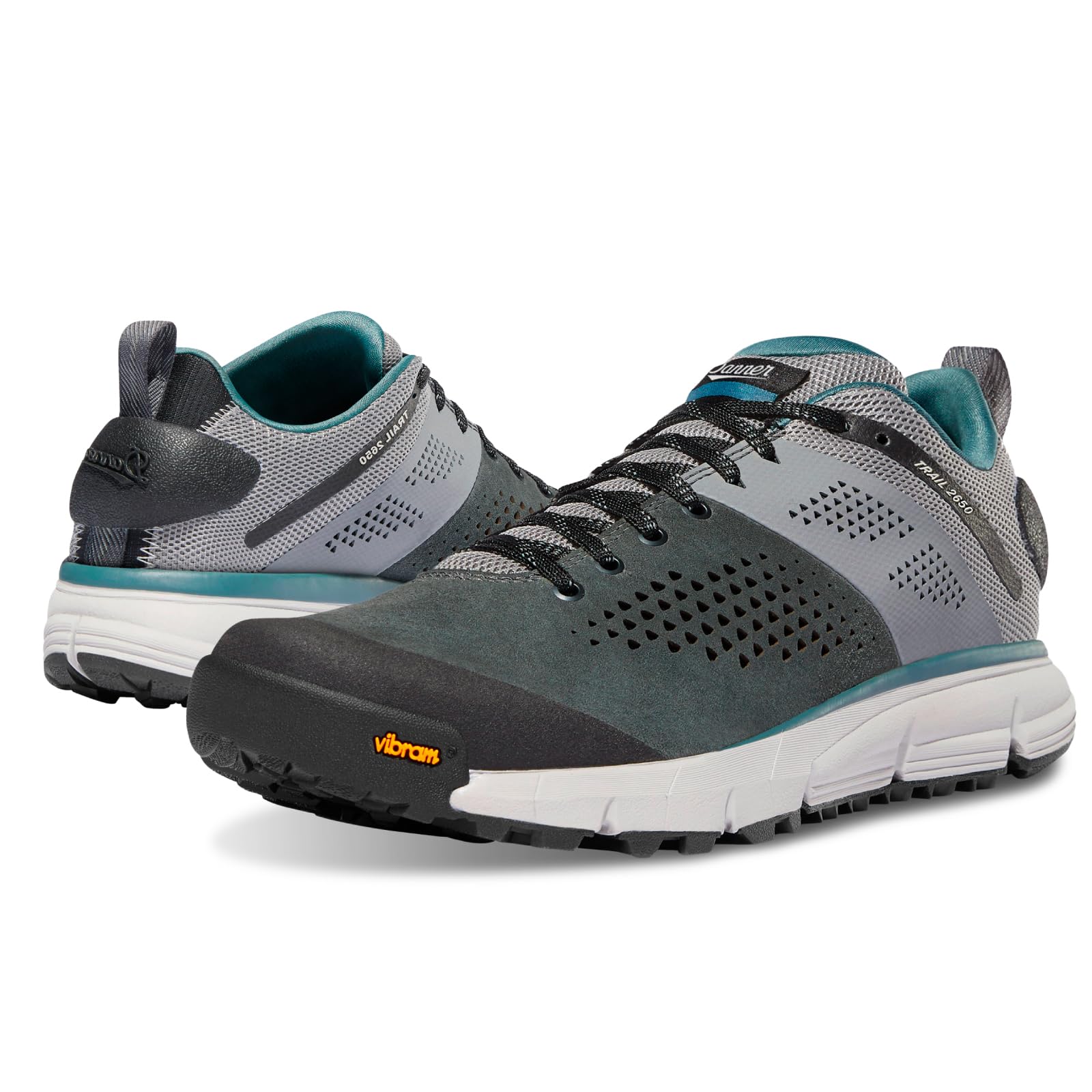 Danner Trail 2650 Men's Hiking Shoes - Lightweight Breathable Suede & Textile with Ortholite Footbed, Vibram Outsole for Outdoor Trekking & Backpacking Adventures
