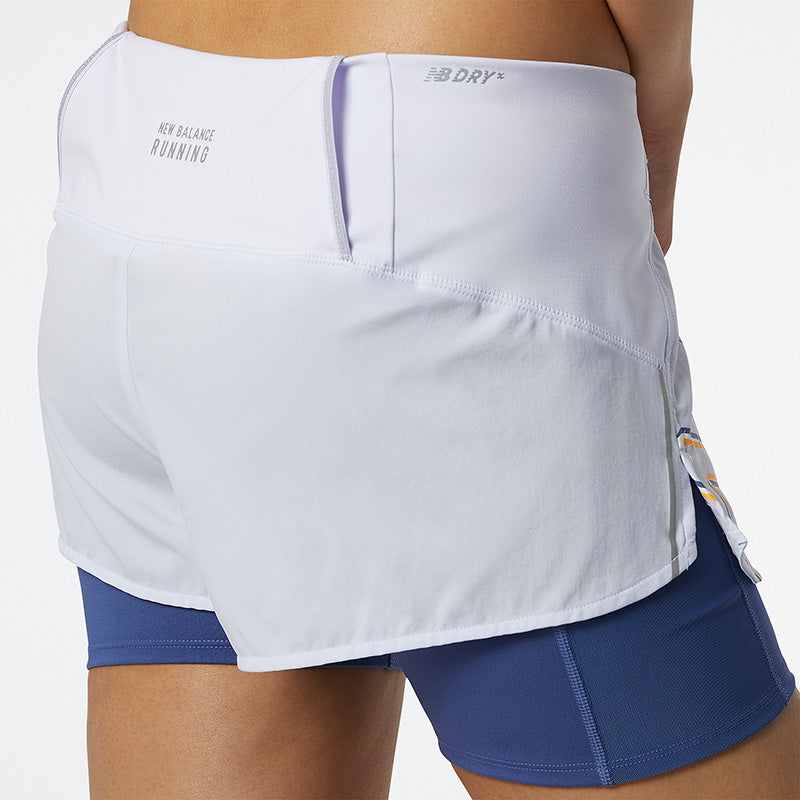 Women's Printed Impact 2-in-1 Running Shorts - Quick-Dry Athletic Shorts with Built-in Liner for Workout & Yoga | Perfect for Gym, Jogging & Outdoor Sports