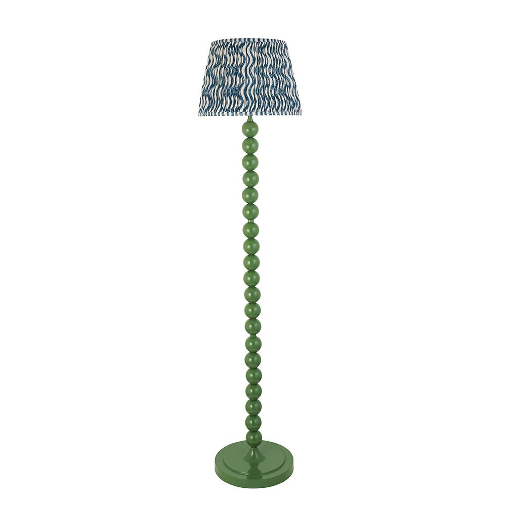 Auralis Ripple Floor Lamp with E27 Socket - Modern LED Standing Light for Living Room, Bedroom & Office - Adjustable Height in Multiple Finishes (Black, White, Bronze) - Perfect for Ambient Lighting & Home Decor