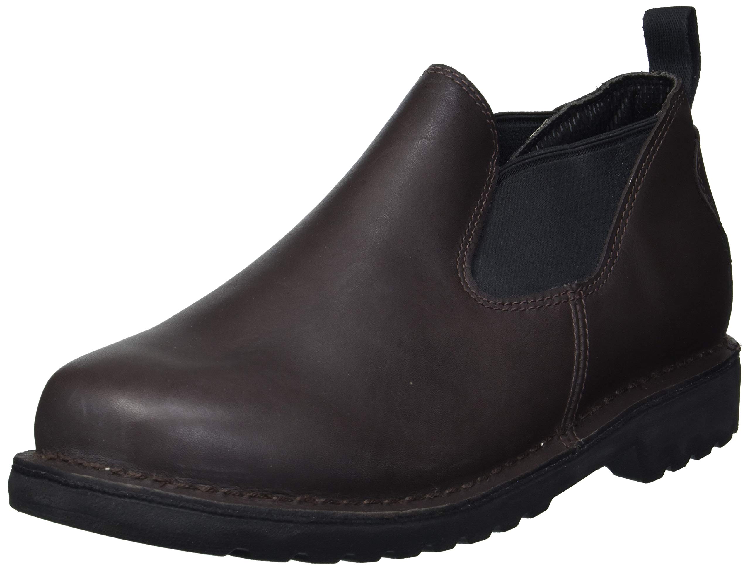 Danner 3” Romeo Men's Slip-On Work Boots - Full-Grain Leather, Breathable Mesh Lining, Oil & EH Resistant Outsole for Construction, Landscaping & Outdoor Work