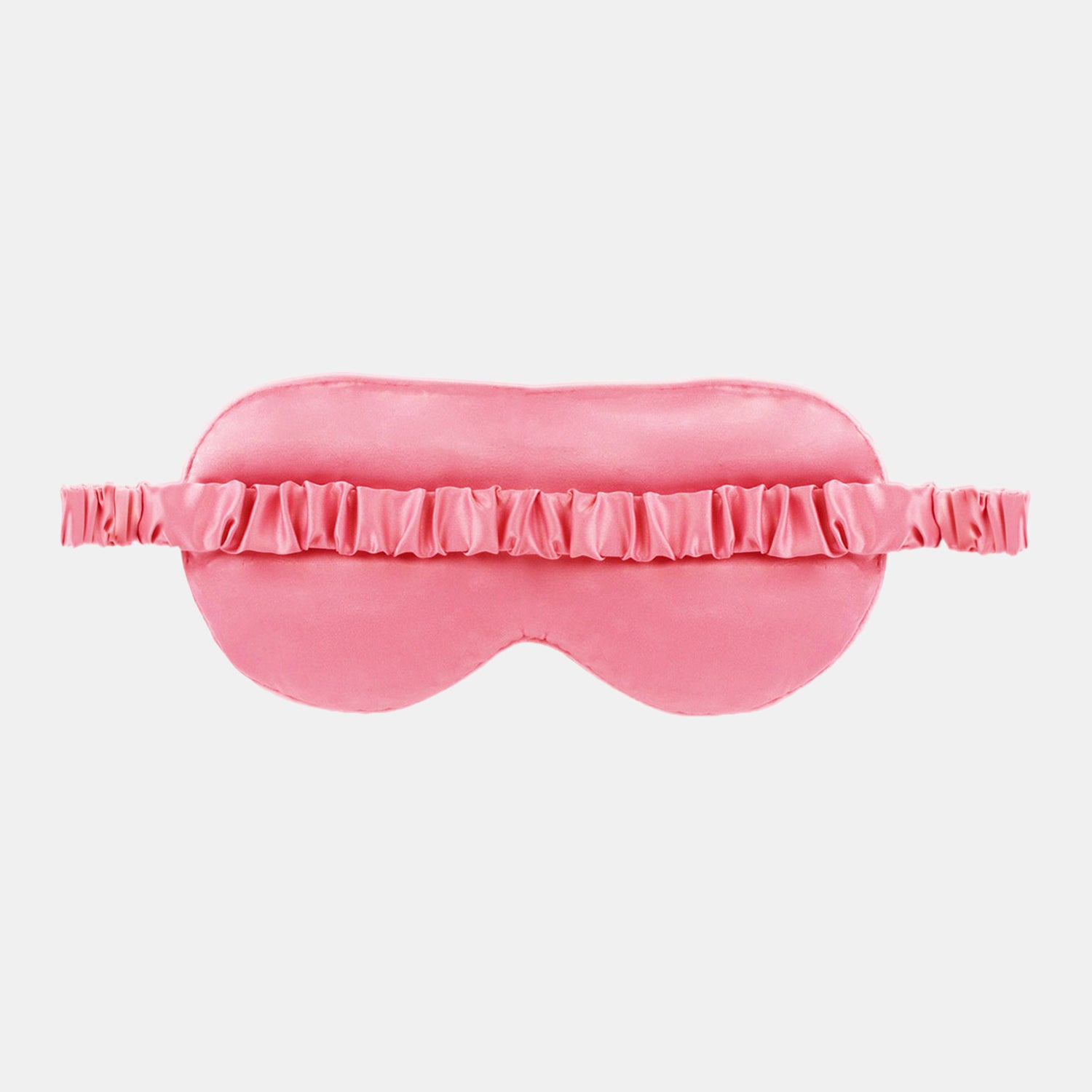 Luxe Velvet Coral Sleep Eye Mask for Women & Men - Soft Comfortable Blindfold for Travel, Meditation & Relaxation - Perfect for Nighttime & Nap Use