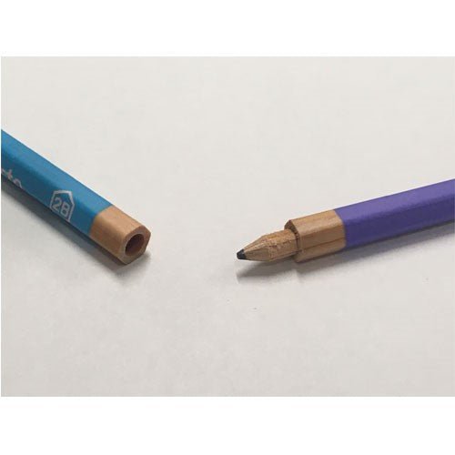0 Waste Connectable Pencil - Eco-Friendly Refillable Wooden Pencil Set for School, Office & Art - Sustainable Writing Tool for Kids & Adults