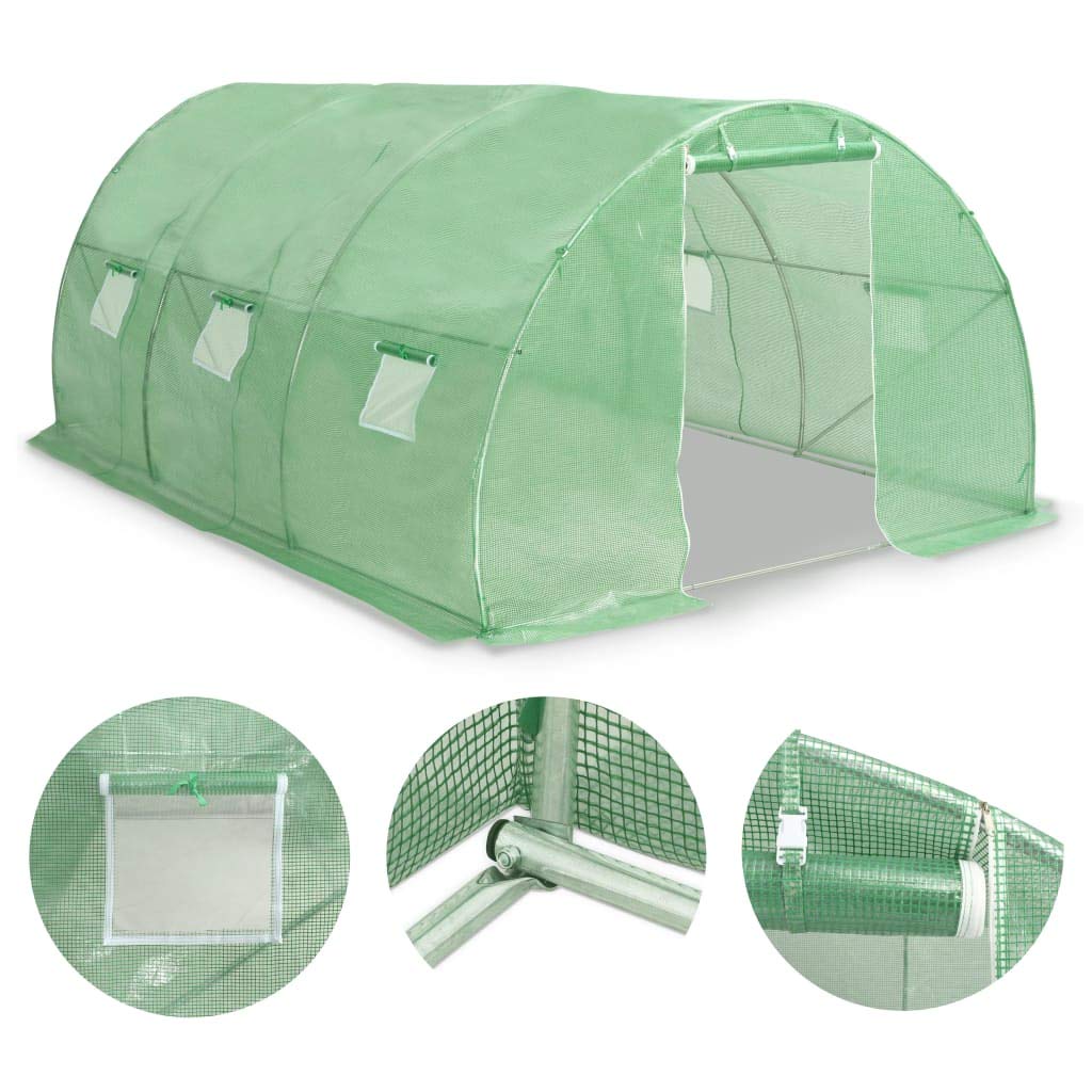 Outdoor Greenhouse Tent 145.3 ft² - 177.2
