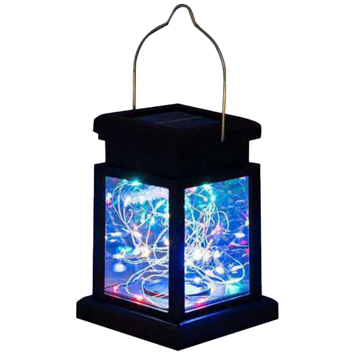 NUAHRHY 30 LED Solar Candle Lantern - IP44 Waterproof Outdoor Hanging Light with Auto On/Off for Garden, Patio, Yard, Pathway - Perfect for Evening Gatherings & Landscape Lighting