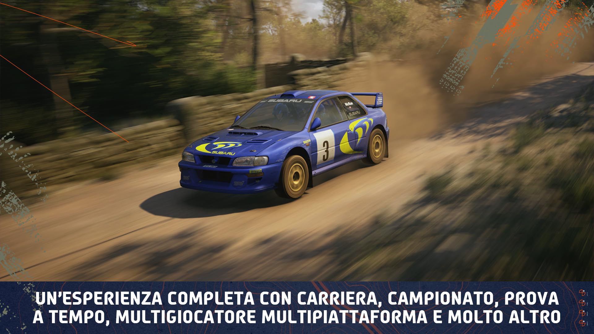EA SPORTS WRC Standard Edition for PS5 - Official Video Game in Italian | Rally Racing Simulation for PlayStation 5 | Perfect for Racing Enthusiasts & Competitive Gamers
