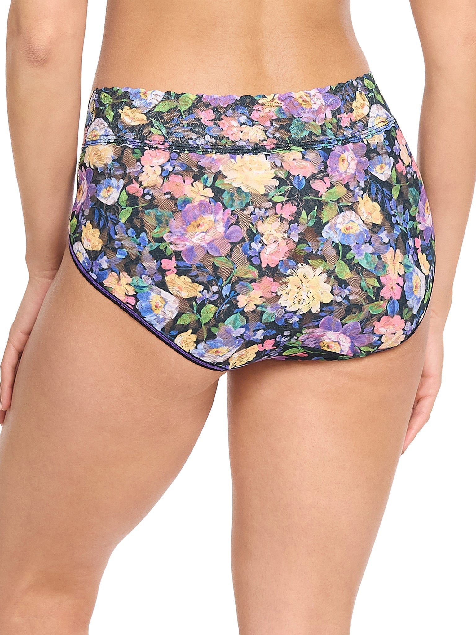 Printed Signature Lace® French Brief - Elegant Women's Underwear for Comfort & Style | Perfect for Everyday Wear, Special Occasions & Bridal Lingerie
