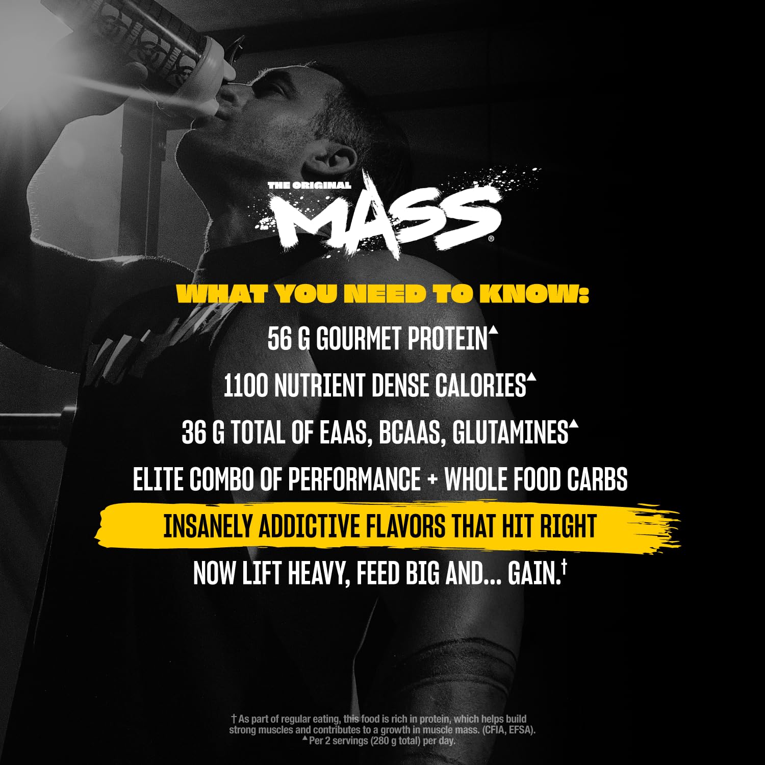 Mutant Mass Weight Gainer Protein Powder - Whey & Casein Protein Blend for Muscle Growth - 15lb Strawberry Banana Flavor - High-Calorie Workout Shakes, Post-Workout Recovery & Meal Replacement Drinks