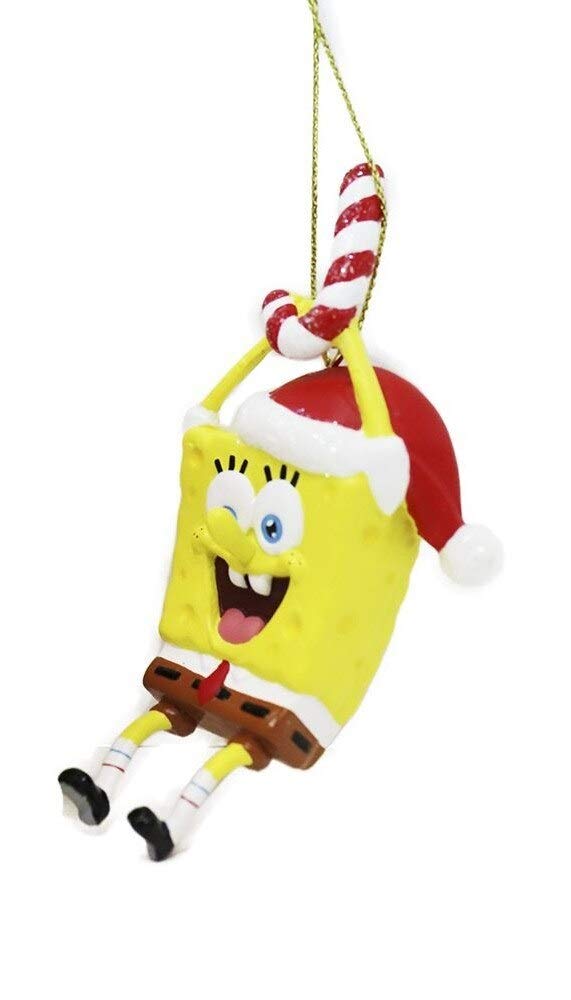 Spongebob Squarepants™ Christmas Ornament - Fun Nickelodeon Cartoon Character Holiday Tree Decor for Kids & Adults - Perfect for Xmas Tree, Party Decorations & Gift Giving