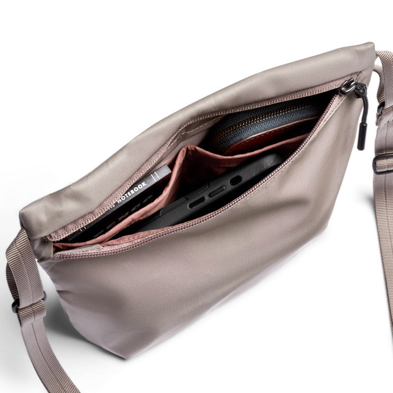 Laneway Sacoche Fawn Crossbody Bag for Women - Stylish & Lightweight Shoulder Purse - Perfect for Travel, Work & Everyday Use