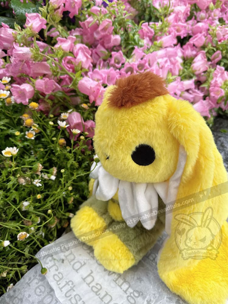 Plushie Dreadfuls Daisy Rabbit Stuffed Animal Toy - Soft Cute Bunny Plush for Kids, Gift, Nursery Decor & Anxiety Relief