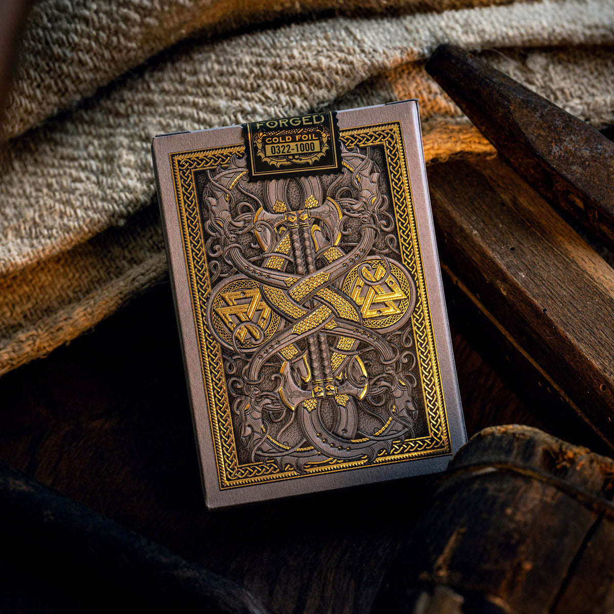 Forged Viking's Fury Cold Foil Trading Card - Collectible Game Card for MTG, Yu-Gi-Oh & Pokemon Players - Perfect for Tournaments & Card Battles
