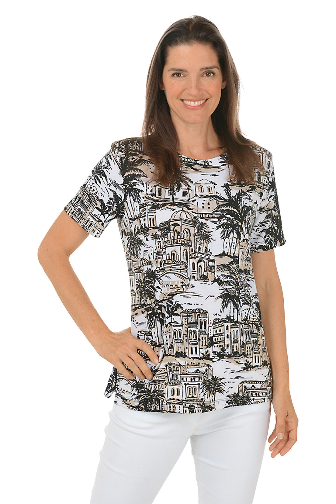 Stylish Tan Tropical Getaway T-Shirt for Men & Women | Soft Comfortable Vacation Tee | Perfect for Beach Holidays, Summer Outings & Tropical Vacations