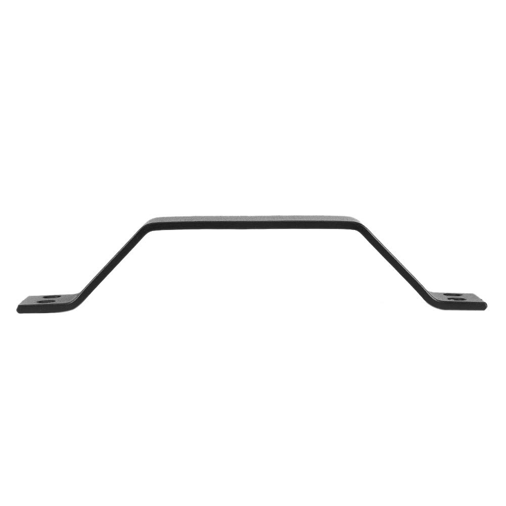 Heavy Duty Black Sliding Door Handle - Solid Carbon Steel Cabinet & Closet Pull Handle for Barn Doors, Gates & Room Dividers | Rust-Resistant & Durable Hardware for Home, Office & Commercial Spaces