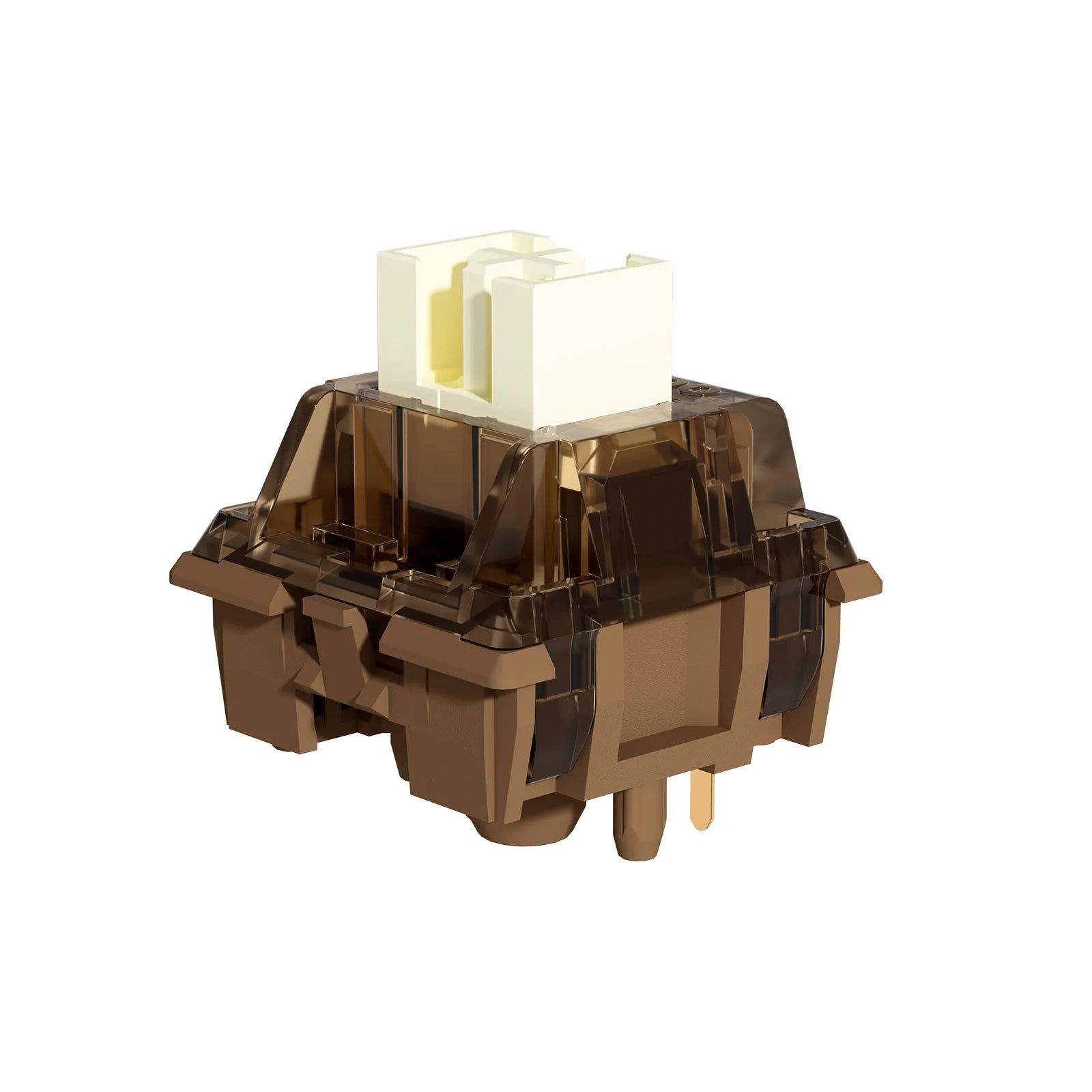 YUNZII Cocoa Cream V2 Linear Mechanical Keyboard Switches - Smooth & Quiet Gaming Switches for Custom Keyboards (PC, Mac, Typing, Gaming)
