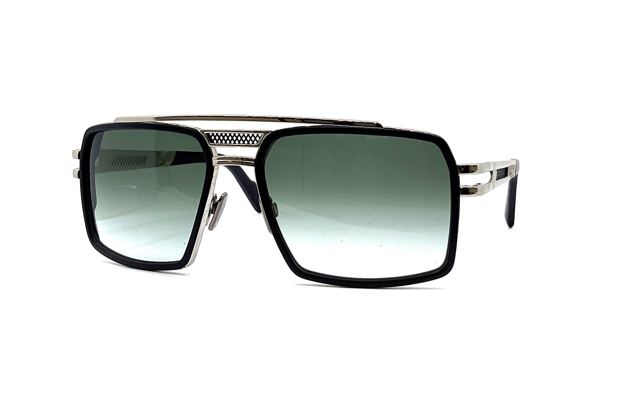 Cazal 6033/3 Sunglasses - Black/Silver Matte Frame - UV Protection - Retro Style for Men & Women - Perfect for Outdoor Activities & Fashion Statements