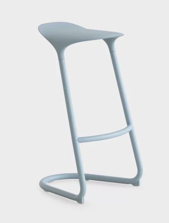 Lapalma Cross S451 Stool - Modern Bar Stool for Kitchen, Dining & Commercial Use - High-Quality Adjustable Height Stool for Home & Office