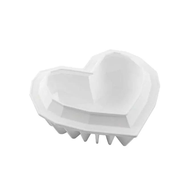 Heart-Shaped Silicone Mold for Baking & Chocolate - DIY Valentine's Day, Wedding, Party Desserts & Crafts - Non-Stick, Reusable, Food-Grade Silicone