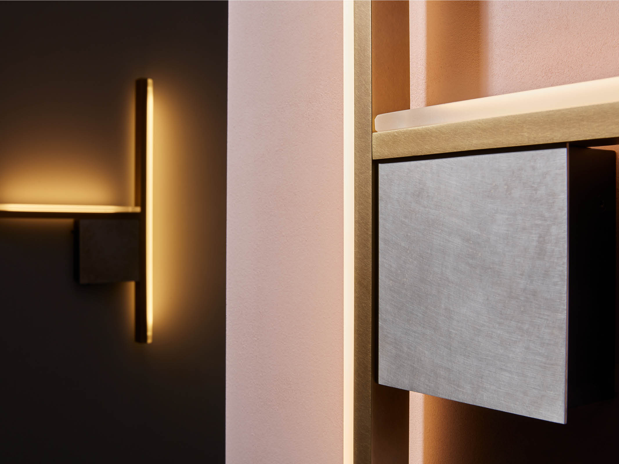 Almost Essence Wall Light - Modern LED Sconce for Bedroom, Living Room & Hallway - Energy Efficient Indoor Lighting Fixture - Perfect for Home Decor & Ambiance