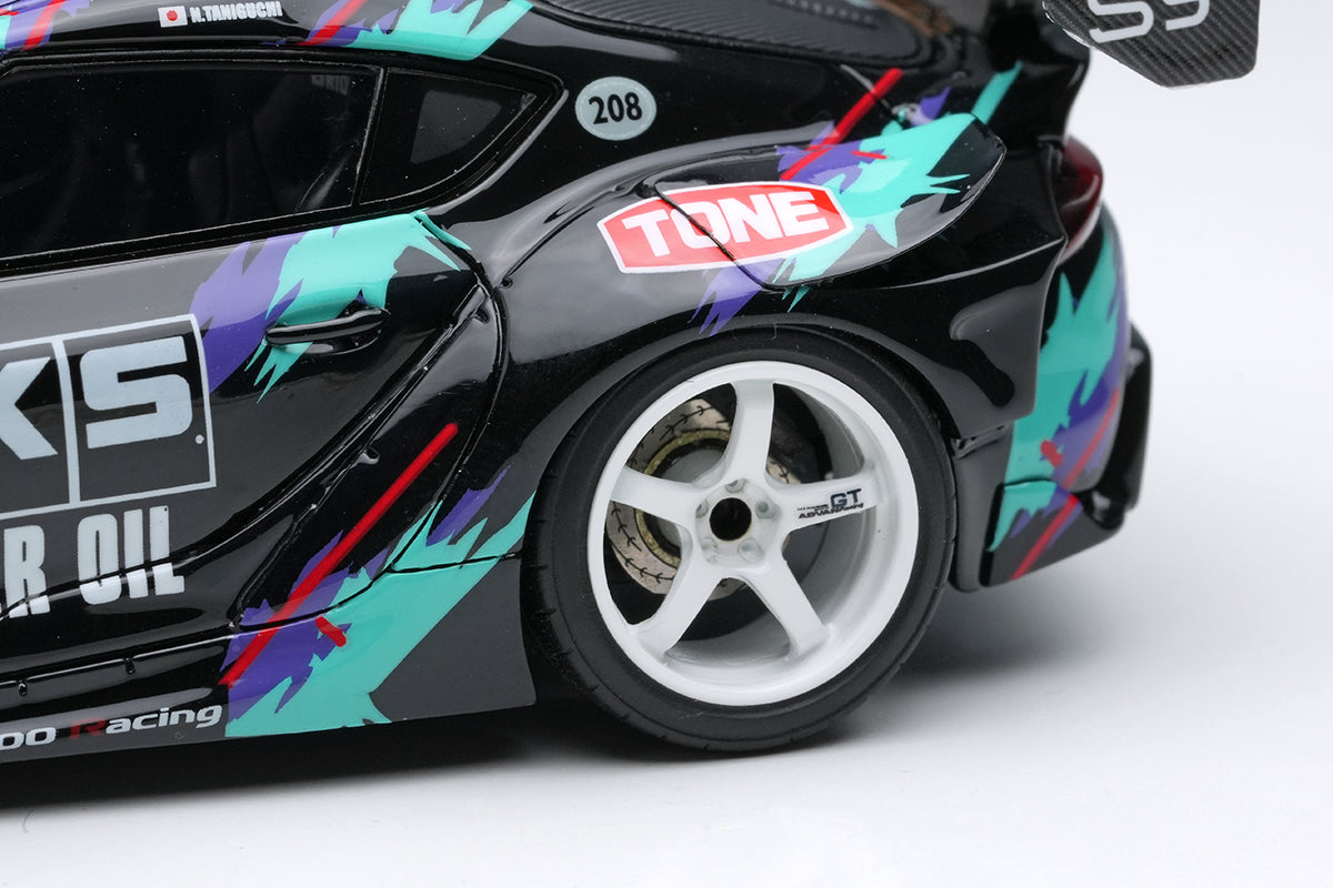 PREORDER HKS 2019 Toyota GR Supra Drift Car 1:43 Scale Model - Limited Edition Collectible for Car Enthusiasts & Display in Home/Office
