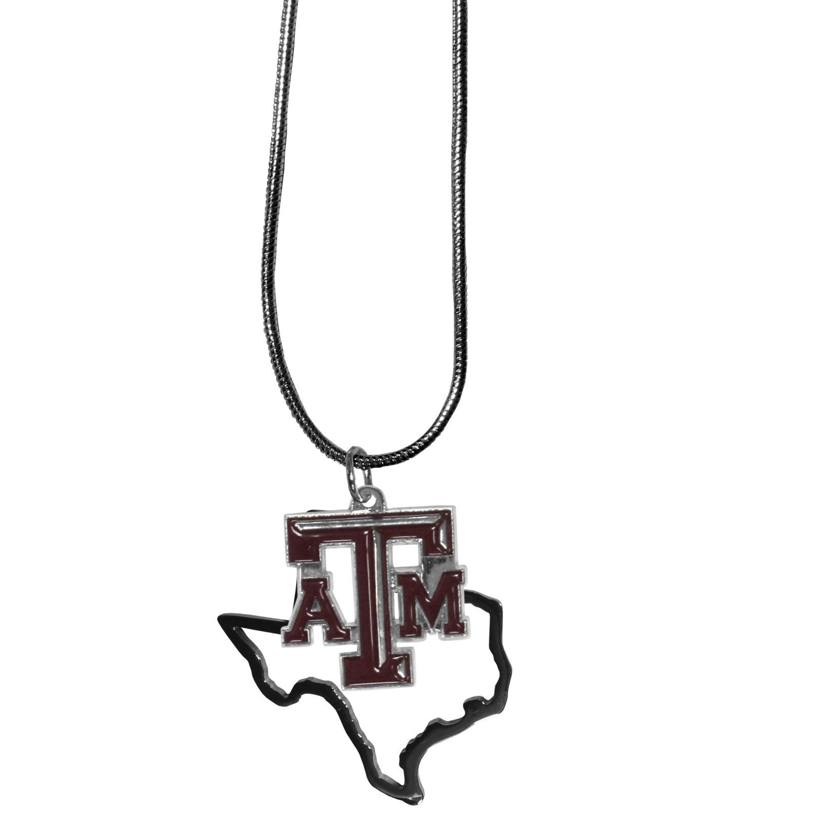 Siskiyou NCAA Unisex State Charm Necklace for Men & Women - Perfect for College Fans, Game Day & School Spirit Gifts