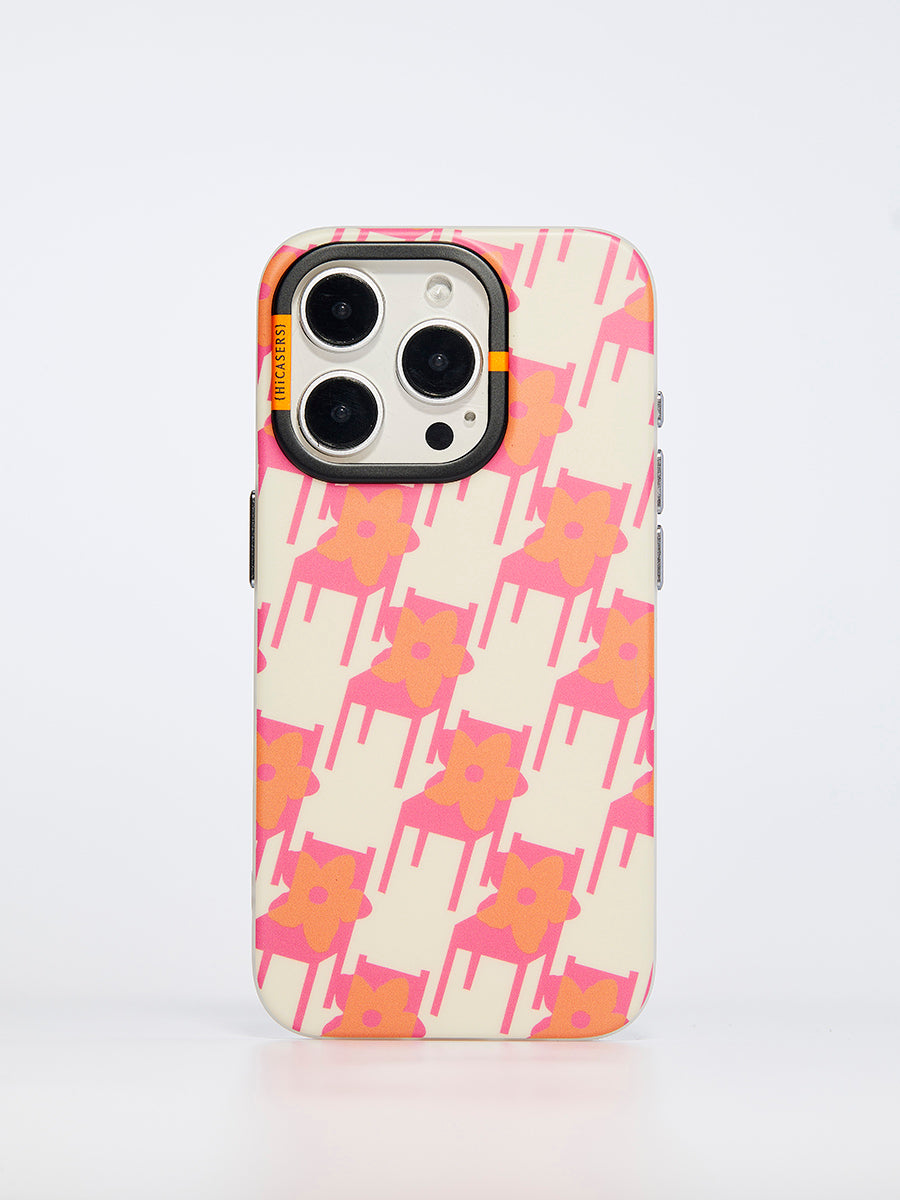 Rose Pink Blossom Chair Case - Elegant and Durable Phone Cover for Women, Perfect for Everyday Use, Travel, and Gifts
