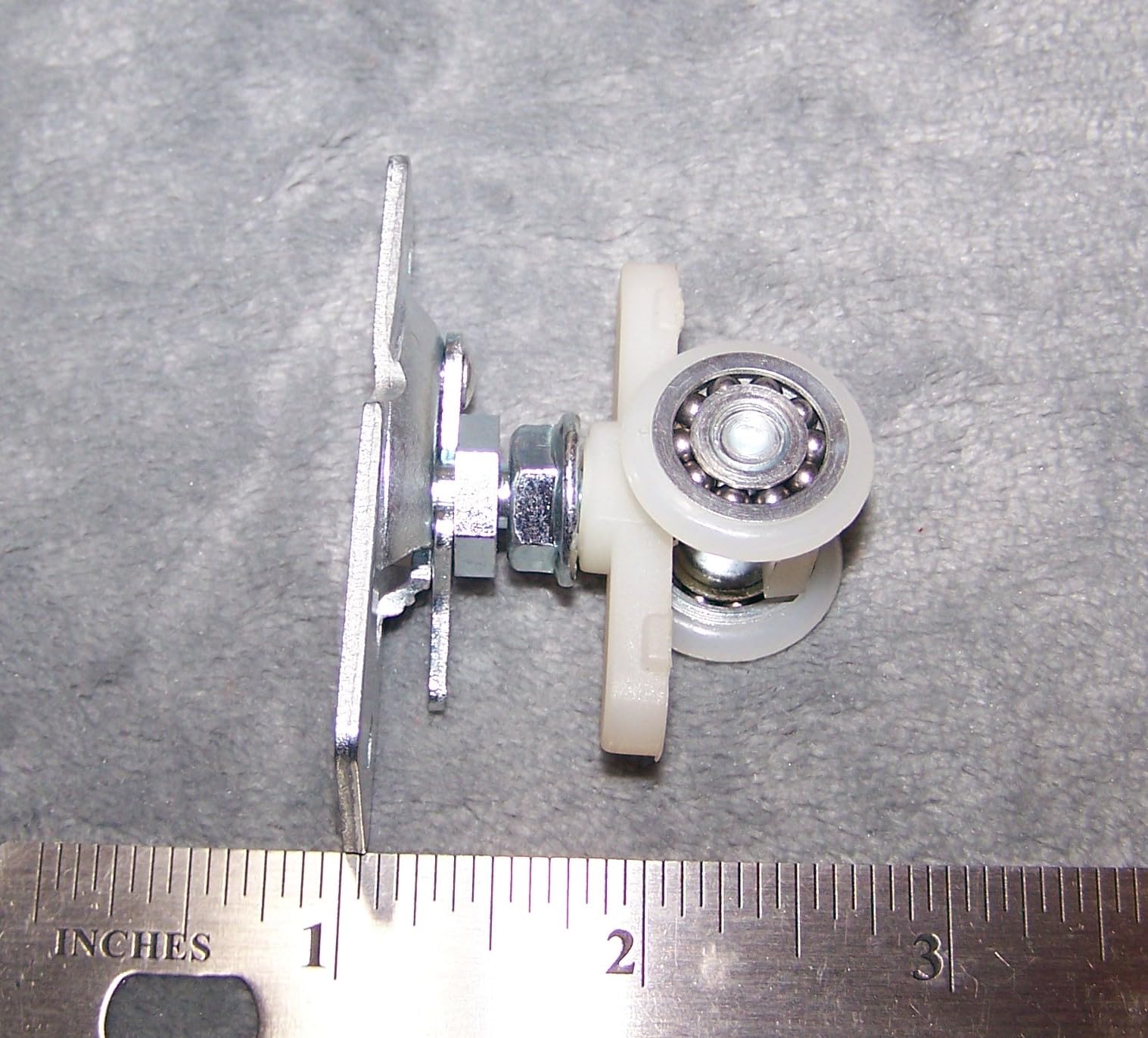 Premium Plantation Shutter Track Rollers - 2 Ball Bearing Wheels for Smooth Operation | Perfect for Window Coverings, Blinds, and Home Improvement Projects