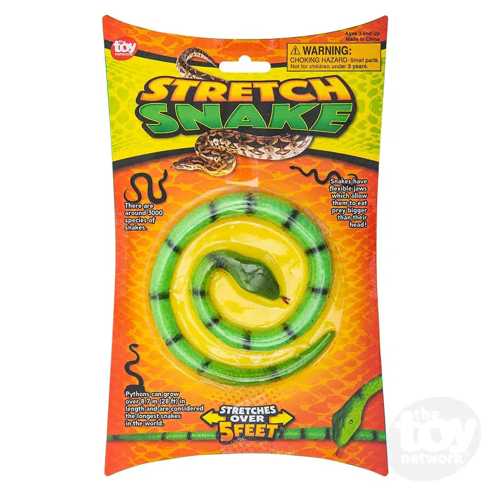 18.5 Inch Stretchy Snake Toy - Flexible & Durable Stress Relief Fidget Toy for Kids & Adults - Perfect for Anxiety Relief, Office Desk, Classroom & Travel