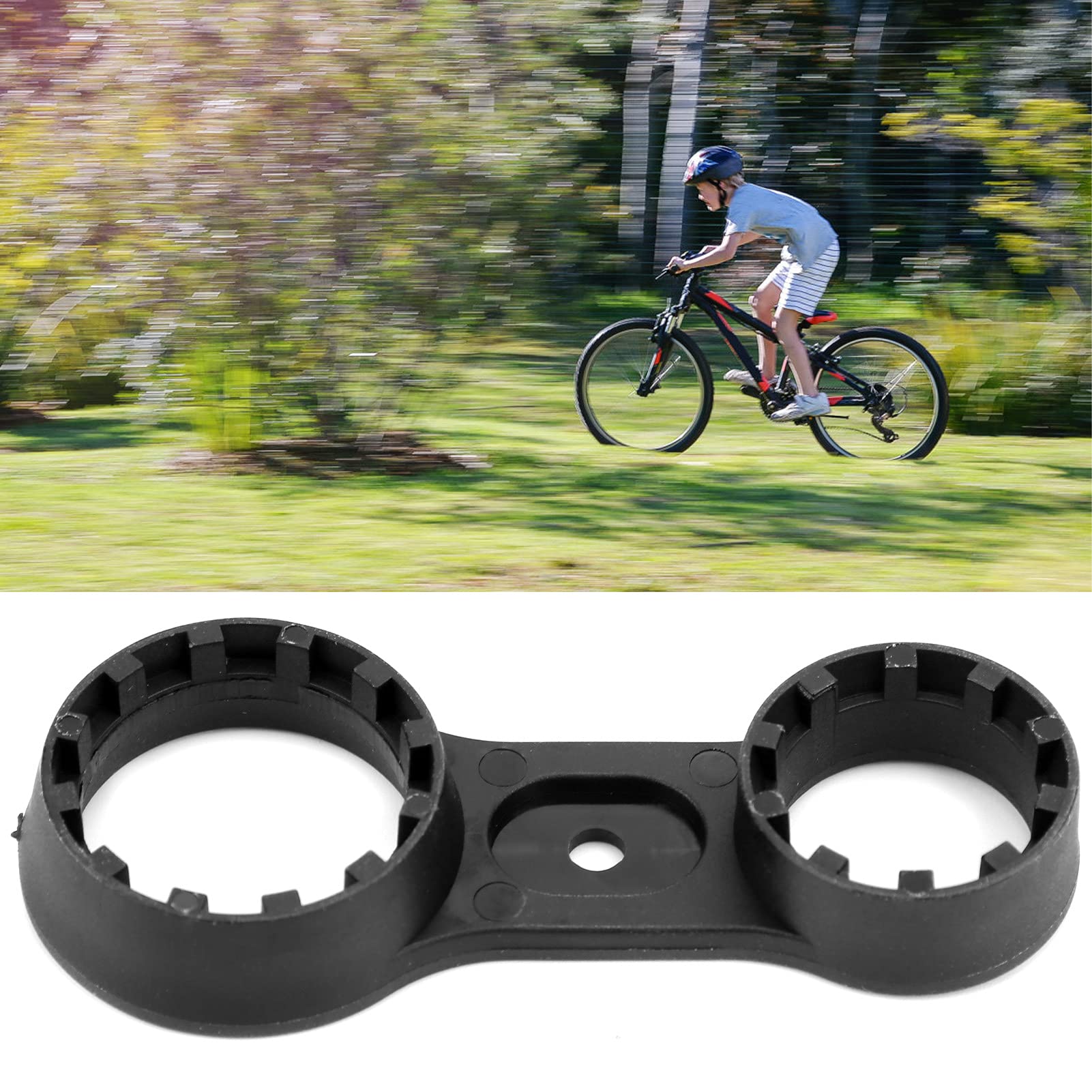 Mountain Bike Fork Spanner Wrench - Plastic Front Fork Repair Tool for XCT/XCM/XCR - Durable Bicycle Maintenance Hardware for Trail Riding & Off-Road Cycling