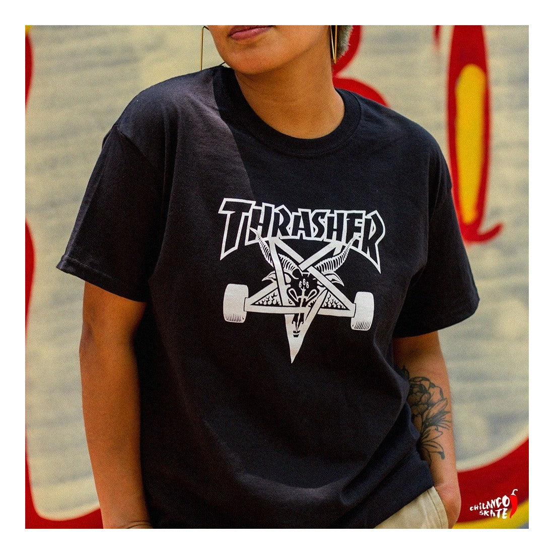 Thrasher SkateMag Black T-Shirt - Men's Graphic Tee for Skateboarding & Streetwear | Casual Wear & Urban Fashion