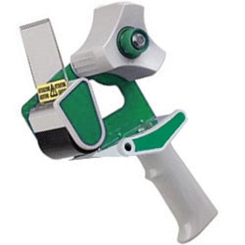 Standard Pistol Grip Tape Dispenser with Brake - 2 Inch Width, Heavy Duty Adhesive Tape Tool for Packaging, Shipping & Office Use (1 Dispenser)