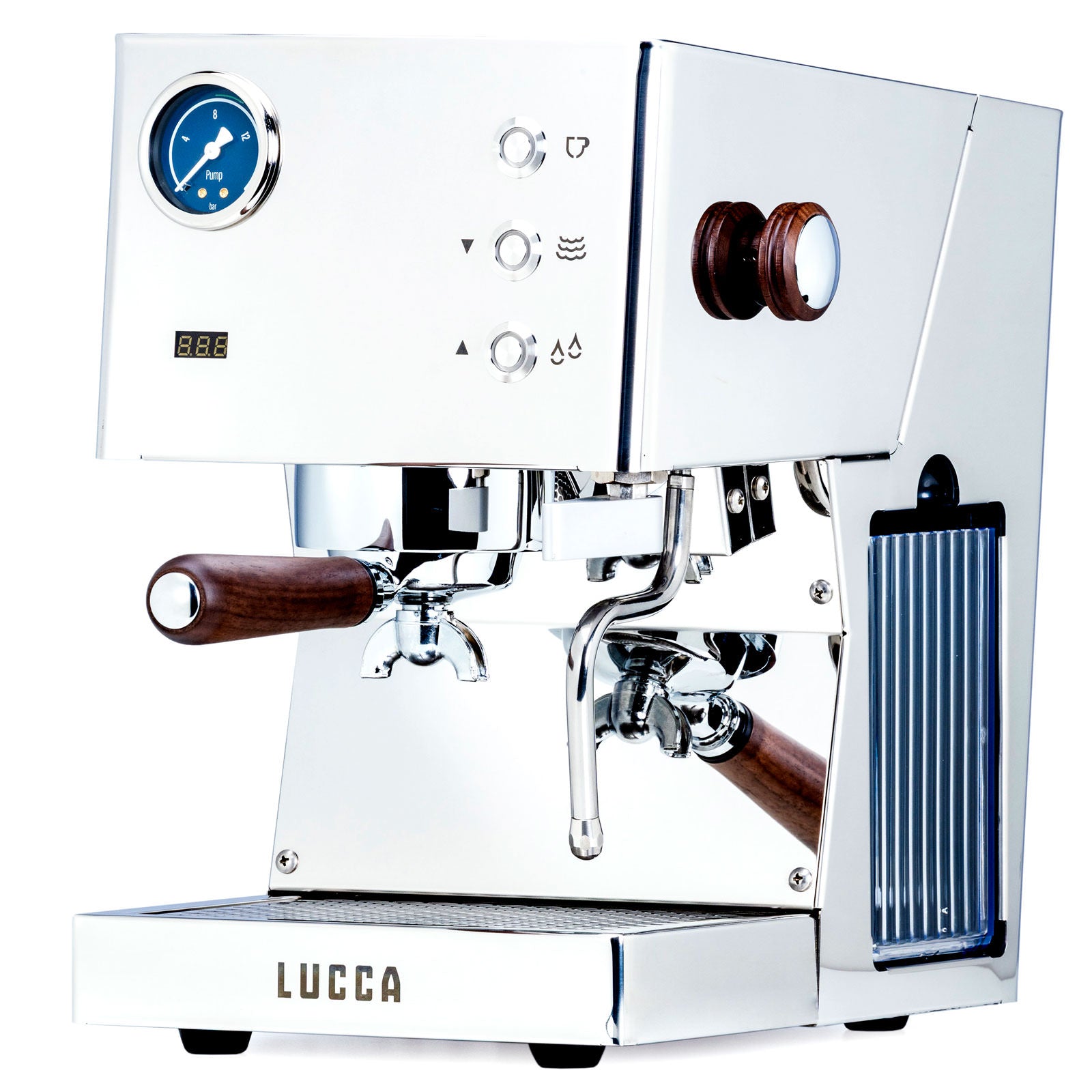 LUCCA Tempo Espresso Machine - Professional Home Barista Coffee Maker with PID Temperature Control | Perfect for Kitchen, Office & Coffee Shop Use