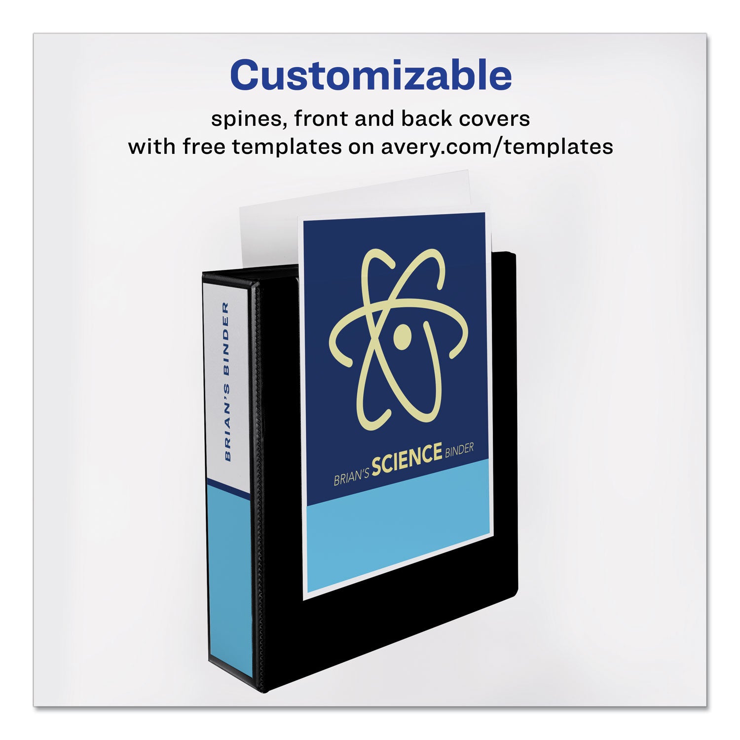 Avery® Durable 3-Ring Binder with DuraHinge™ Technology, 2