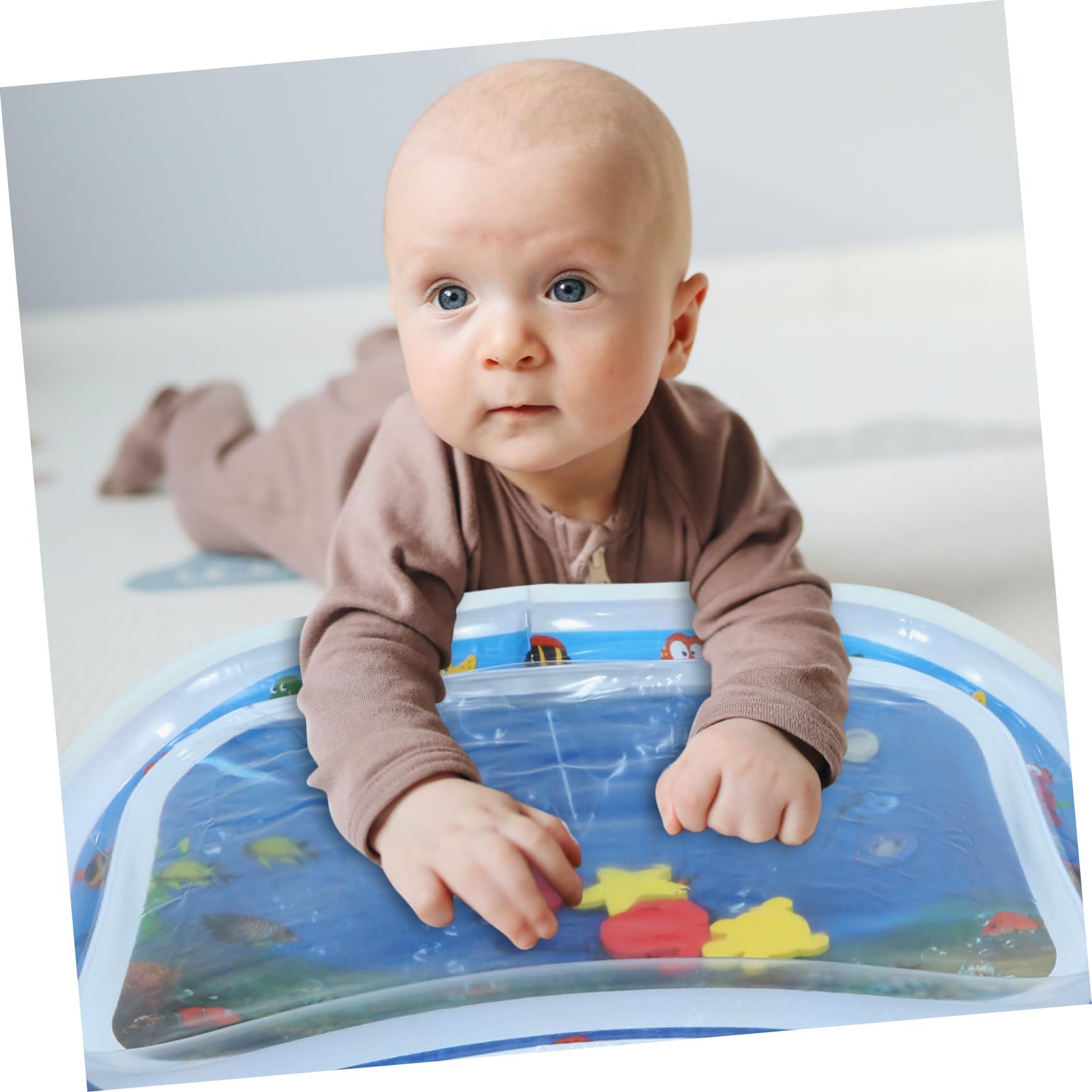 HAPINARY Baby Water Play Mat - Inflatable Water Cushion Sensory Toy for Toddlers & Infants | Splash Pad for Outdoor/Indoor Play, Summer Fun, Pool & Backyard Activities