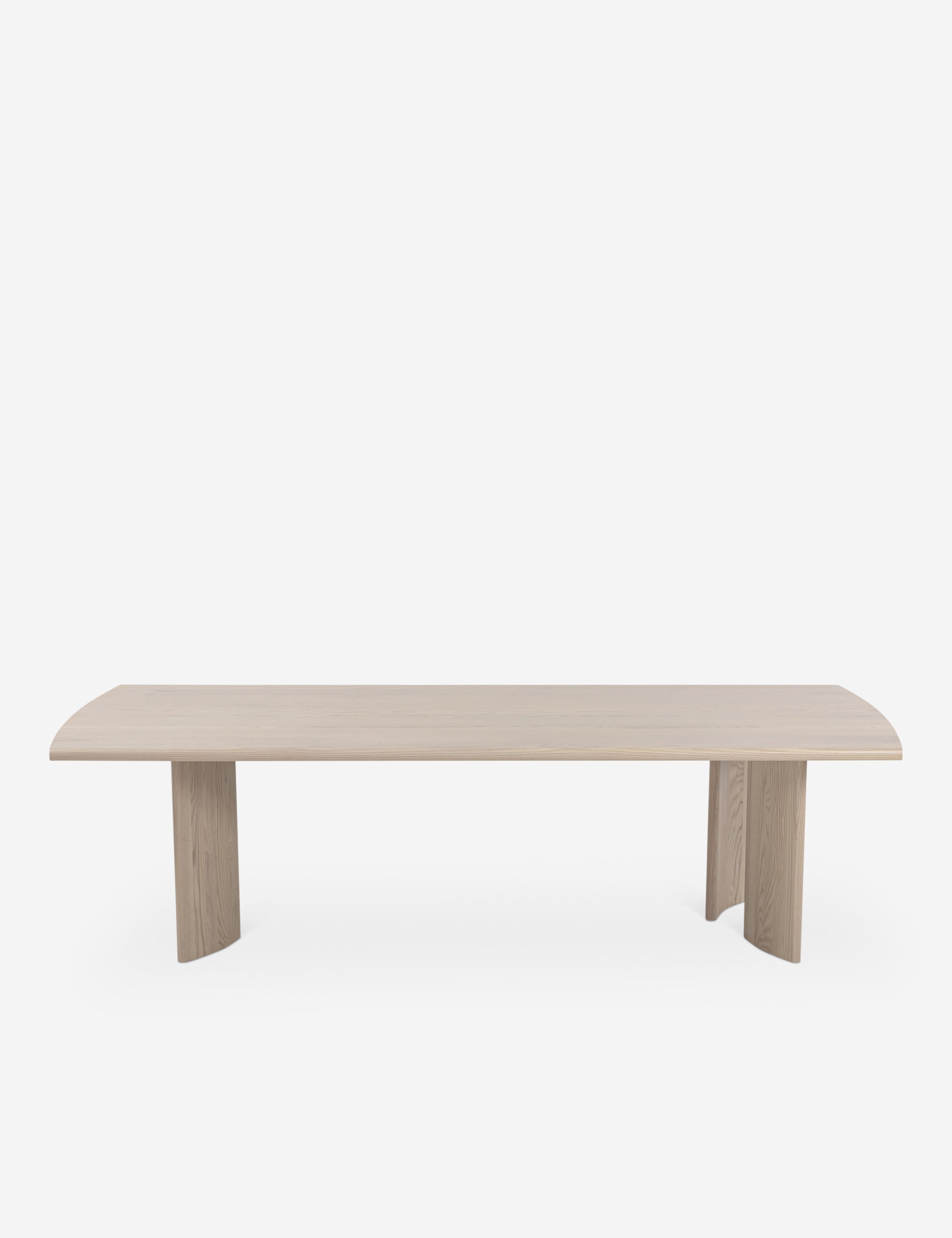 Sun at Six Crest Dining Table - Modern Solid Wood Dining Table for Kitchen & Dining Room - Perfect for Family Gatherings & Dinner Parties