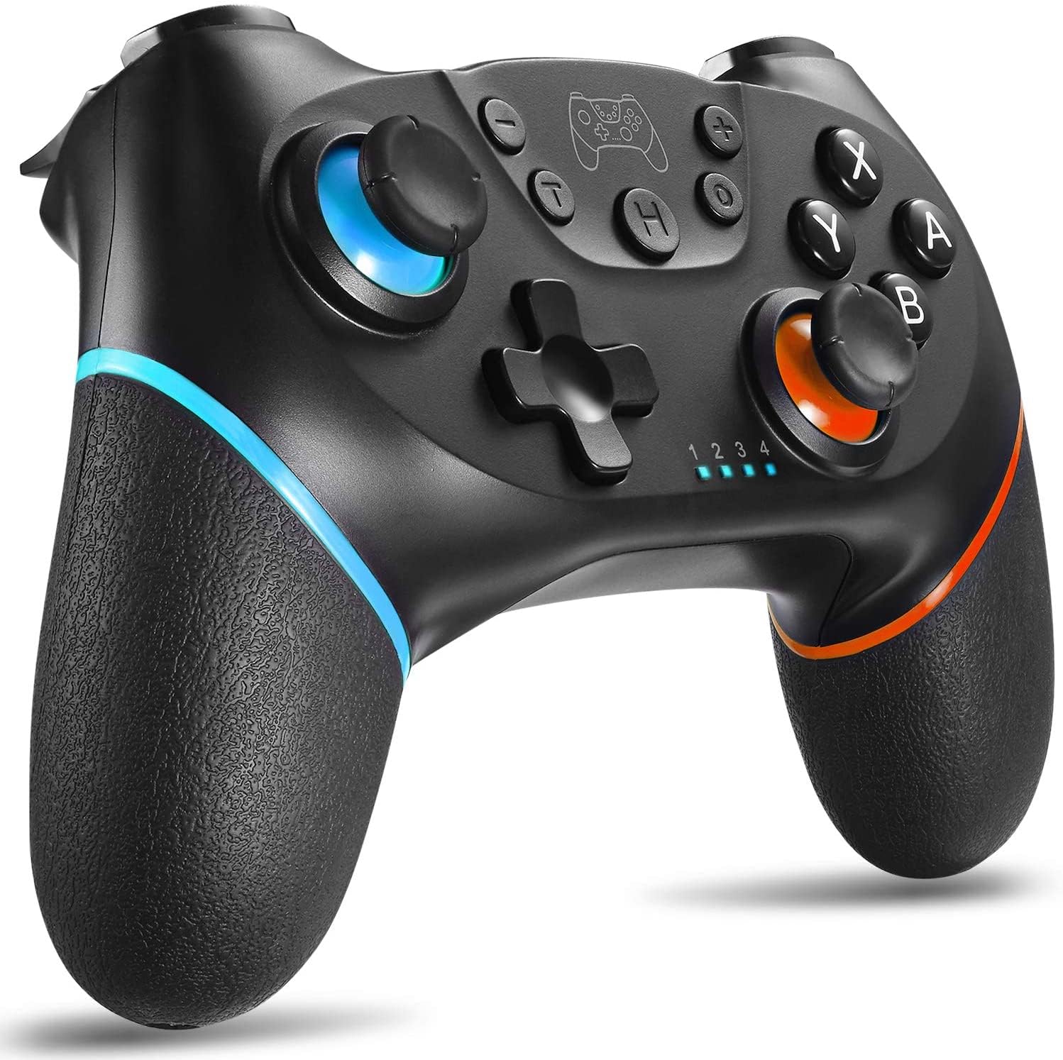 Lunriwis Wireless Pro Controller for Nintendo Switch/Switch Lite/Switch OLED - 6-Axis Gyroscope, Turbo Function, Screenshot Button & Alarm Clock | Perfect for Gaming, Travel & Family Entertainment