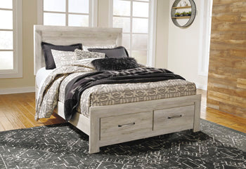 Bellaby King Size Storage Footboard Bed with Underbed Drawers - Perfect for Small Bedrooms & Guest Rooms