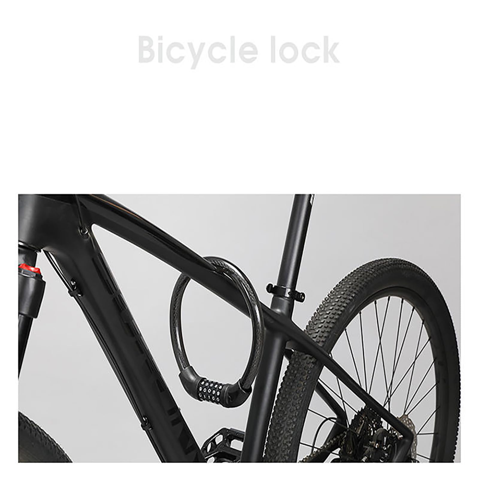 4 Digit Resettable Combination Bike Lock Cable - Heavy Duty Anti-Theft Bicycle Chain Lock for Motorcycle & Bikes (16 Inch, 2 Pack) | Secure Parking, Commuting & Outdoor Cycling Protection