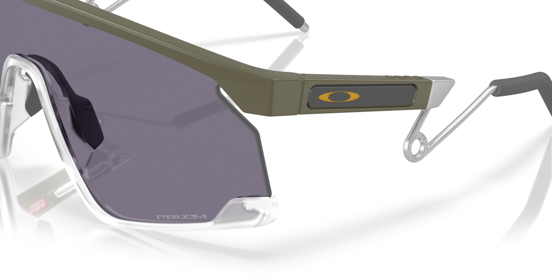 BXTR METAL Matte Moss / Prizm Grey Sunglasses - Polarized Sports & Outdoor Shades for Running, Cycling, and Driving