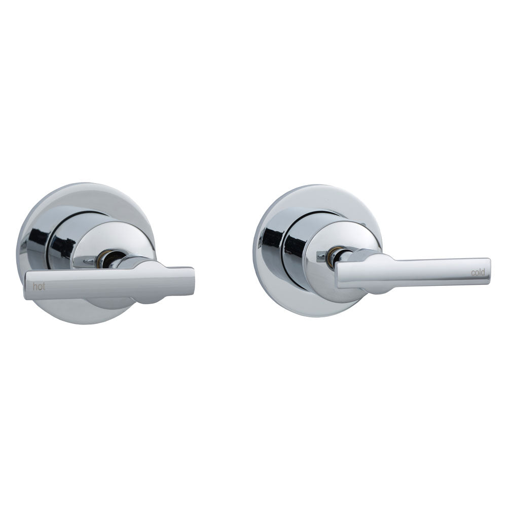 Fienza Michelle Chrome Lever Handle - Modern Bathroom Faucet Handle Replacement for Sink, Shower, and Tub - Perfect for Home Renovation and DIY Projects