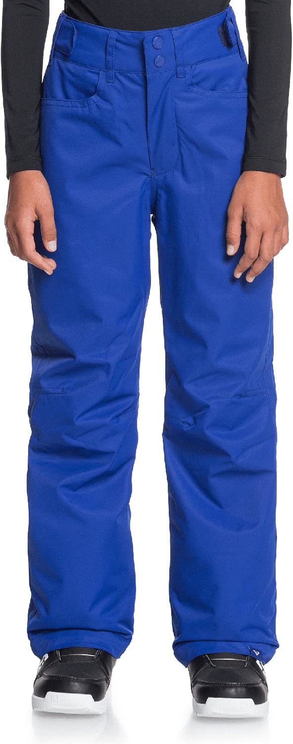 Roxy Girls' Insulated Snowboard Pants - Waterproof & Warm Winter Ski Pants for Outdoor Snowboarding & Cold Weather Activities