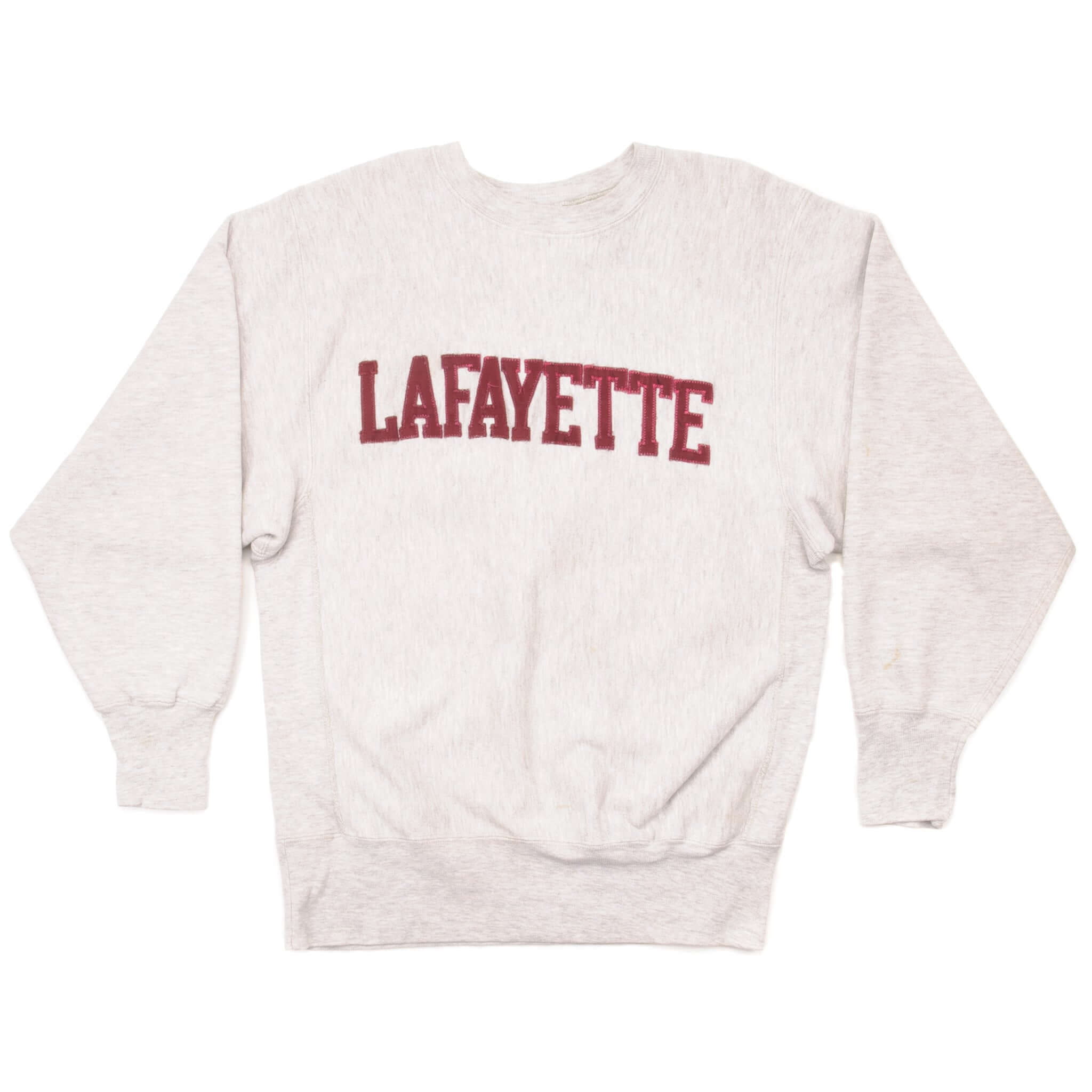 Vintage Champion Reverse Weave Lafayette Sweatshirt 1990s Large Made in USA - Retro Streetwear for Men & Women, Perfect for Casual Outfits and Gym Wear