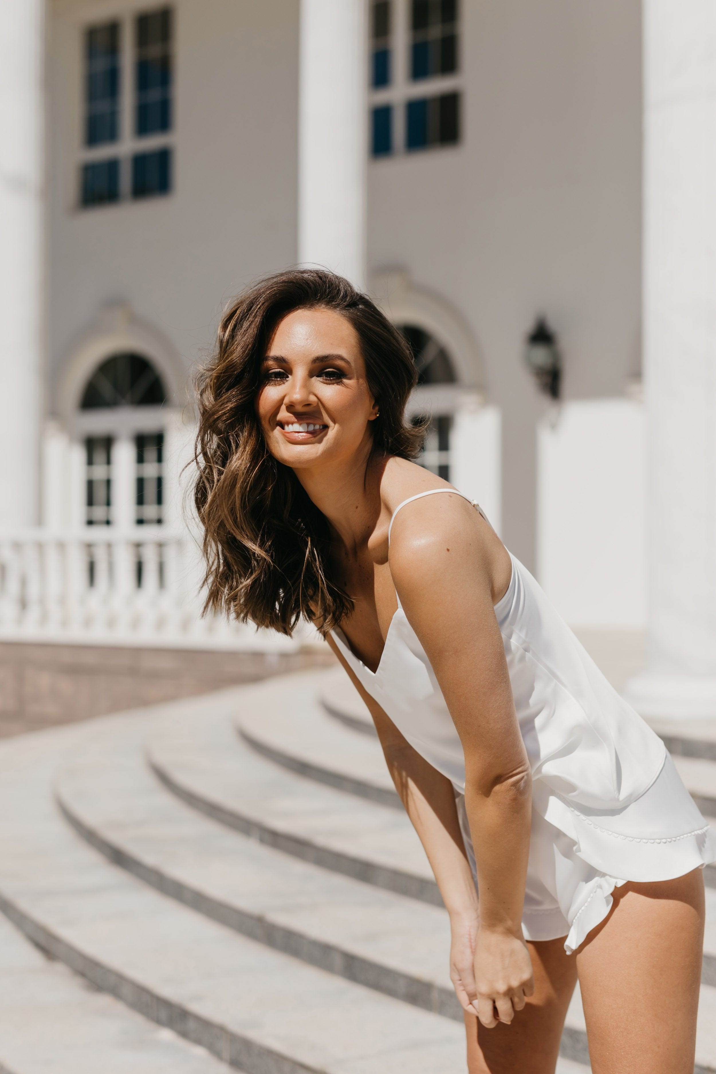 Pia Cami and Ruffle Short Set - Women's Summer Loungewear & Sleepwear for Comfortable Nights and Relaxing Weekends