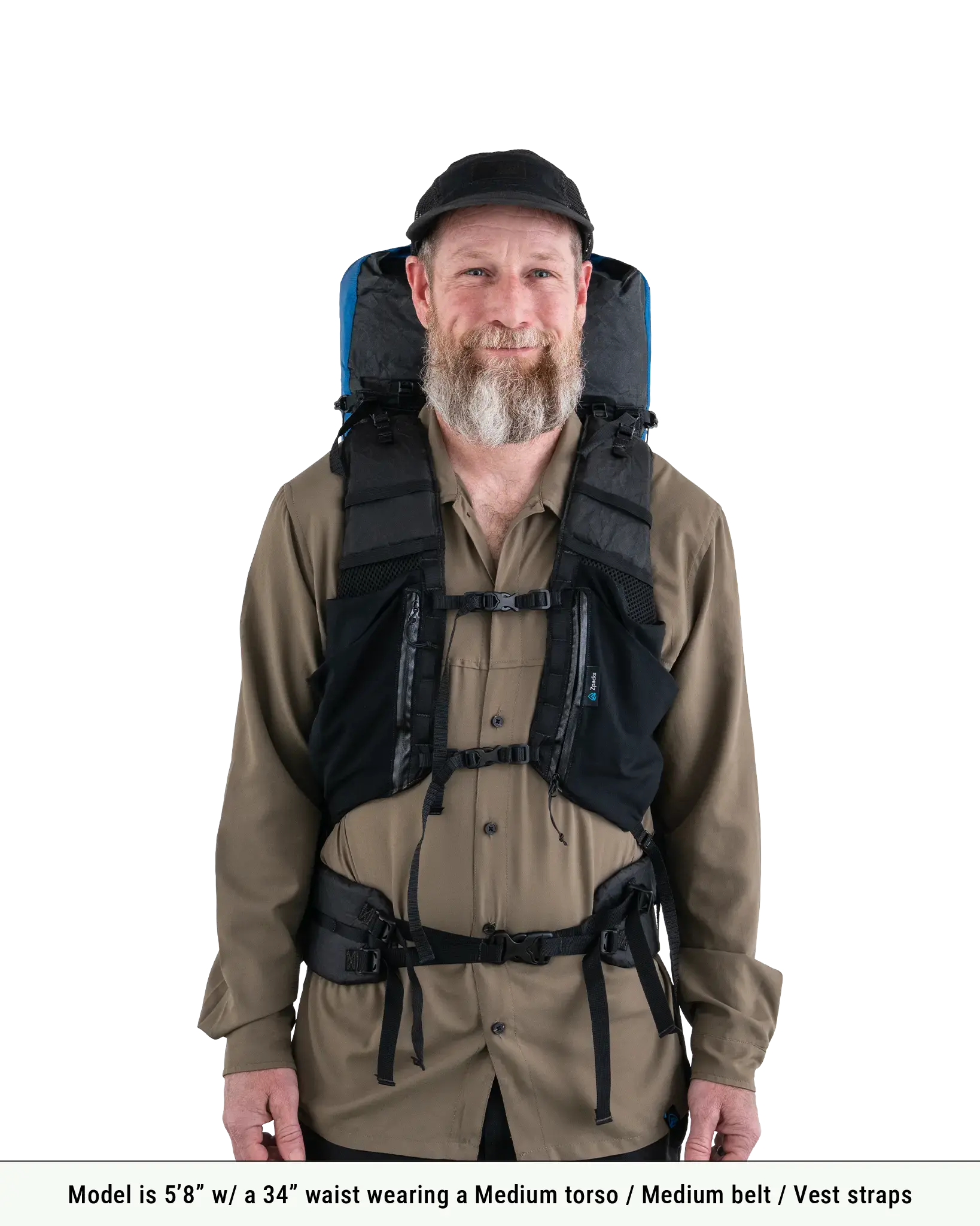 Arc Haul Ultra 50L Backpack - Lightweight Hiking Backpack for Men & Women, Waterproof Travel Backpack with Adjustable Straps - Perfect for Camping, Trekking and Outdoor Adventures