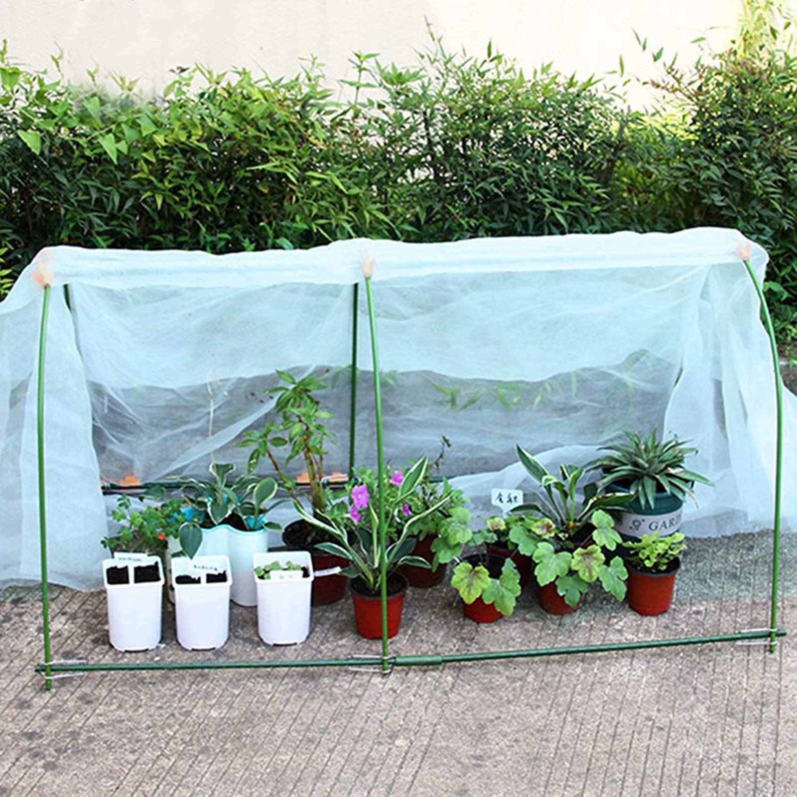 6.56x19.7Ft Clear Polyethylene Greenhouse Plastic Film - UV Resistant Plant Cover for Freeze & Frost Protection | Durable Garden & Agricultural Greenhouse Sheeting for Year-Round Plant Growth