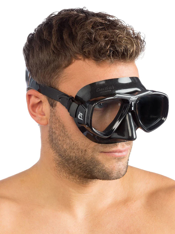 Cressi Focus Prescription Dive Mask with Corrective Lenses - Scuba Diving, Snorkeling & Underwater Exploration for Clear Vision