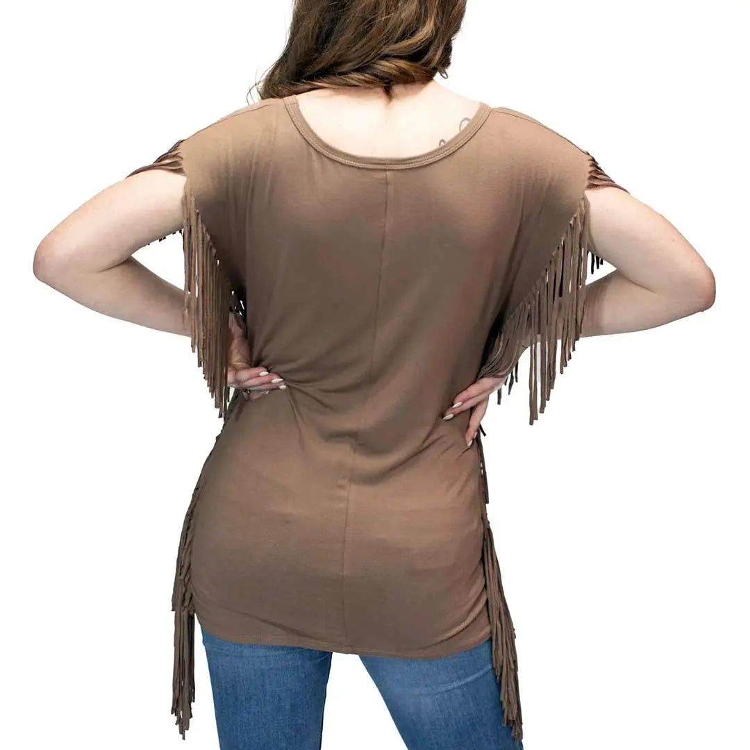 Liberty Wear Women's Wild Ride Rodeo Graphic T-Shirt - Western Cowgirl Rodeo Tee - Perfect for Country Concerts, Rodeo Events & Casual Wear